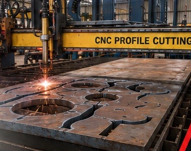 CNC profile cutting manufacturing equipment